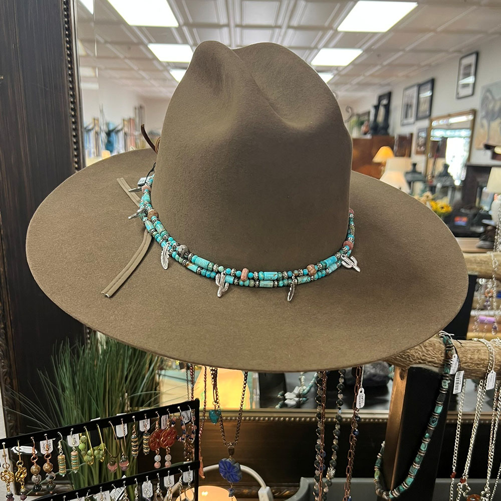 custom suede hat